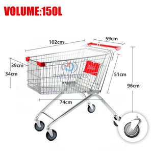 Chariot de shopping électrique chariots de seconde main chariot pliant chariot de shopping - Product Image 3