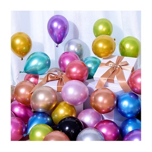 Bán Buôn Hạnh Phúc Sinh Nhật Wedding Party Trang Trí Helium Latex 5 10 12 18 <span class=keywords><strong>36</strong></span> Inch Globos Kim Loại Màu Ballon Chrome Bóng Bay - Product Image 6
