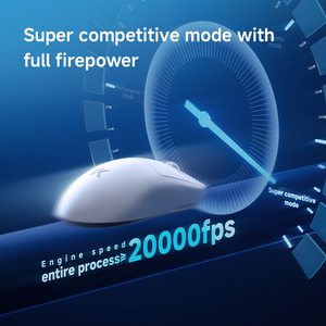MCHOSE A7V2+ Lightweight Wireless Mouse All-in-One Flagship Gaming Esports Office Magic Three-mode <b>Connection</b> PAW3950 3395 Mouse - Product Image 6