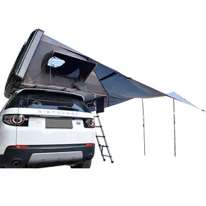 Yescampro Custom Car Roof Top Tent Outdoor Folding Camping Rooftop Tent para SUV com alumínio ABS Hard Shell Capa