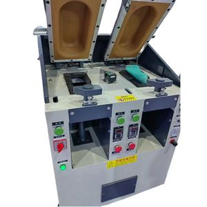 เครื่องจักรทำรองเท้าแบบกึ่งอัตโนมัติยี่ห้อ New Baolin สำหรับกดและติดพื้นรองเท้า ผลิตได้ 150-200 คู่/ชั่วโมง - Product Image 3
