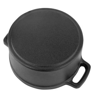 <span class=keywords><strong>Cocotte</strong></span> <span class=keywords><strong>en</strong></span> <span class=keywords><strong>fonte</strong></span> pré-assaisonnée avec couvercle et bouton <span class=keywords><strong>en</strong></span> acier inoxydable Batterie de cuisine polyvalente allant au four <span class=keywords><strong>en</strong></span> <span class=keywords><strong>fonte</strong></span> - Product Image 5