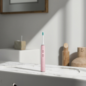 <span class=keywords><strong>Brosse</strong></span> à dents électrique interchangeable pour le nettoyage des dents, durée de veille <span class=keywords><strong>ultra</strong></span> longue du fabricant, cinq modes de nettoyage par ondes sonores - Product Image 1