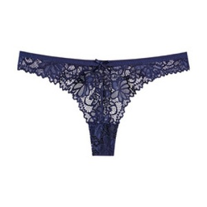 Tanga Sexy Ajustable de Cintura Baja sin Costuras para Mujer, Ropa Interior Nueva con Decoración de Lazo, Bragas de Encaje de Poliamida - Product Image 6