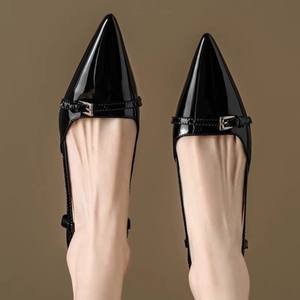 Zapatos de Tacón Alto con Tacones Finos, para Usar con Falda y <span class=keywords><strong>Botines</strong></span> de Una Sola Tira para Mujer - Product Image 3