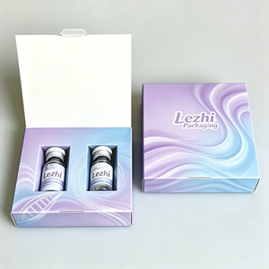 Empaque <span class=keywords><strong>de</strong></span> Medicamentos con Impresión Personalizada, Etiqueta para Viales <span class=keywords><strong>de</strong></span> 2ml/3ml/10ml y <span class=keywords><strong>Caja</strong></span> para Péptidos, 1 Paquete con 2 Viales, Inserto <span class=keywords><strong>de</strong></span> Bandeja <span class=keywords><strong>de</strong></span> Plástico, <span class=keywords><strong>Caja</strong></span> Holográfica - Product Image 6