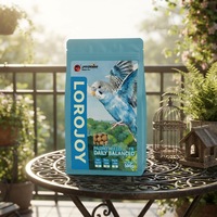 Nourriture quotidienne équilibrée pour oiseaux à base de céréales riches en protéines Parrot, sac de 500 g pour toutes les étapes de vie