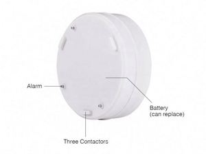 90dB rò rỉ báo động dò cảm biến rò rỉ nước không dây rò rỉ nước Detector nhà an toàn <span class=keywords><strong>Home</strong></span> an ninh Hệ thống báo động - Product Image 6