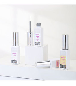 Kit de Nail Art UV Personnalisé OEM/ODM en Gros – <span class=keywords><strong>Vernis</strong></span> Liner Métallique UV Or et Argent, Gel Pigmenté Chrome, Marque Privée, <span class=keywords><strong>Sans</strong></span> Odeur - Product Image 2