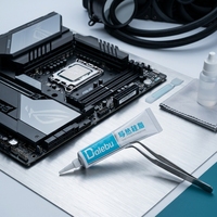 Pâte thermique grise HR à dissipation thermique stable, directement de l'usine, avec support de reconditionnement pour modules électroniques industriels