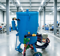 Machine de sablage mobile puissante et portable pour le décapage de la soudure et de la peinture