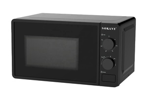 Horno <span class=keywords><strong>Microondas</strong></span> SOKANY Negro de 110v y 20L, Electrodoméstico con Función de Asado, Fuente de Alimentación Eléctrica - Modelo SK-439 - Product Image 2