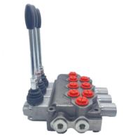 Lixin Distributor Manual, hidrolik dengan 3 spool 70L/M tingkat aliran SD11 tuas katup kontrol arah Monoblock