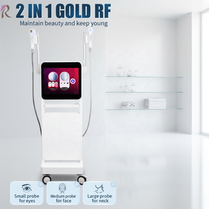 Competitive <strong>Price</strong> Gold <strong>RF</strong> Beauty Device 110-230V for Global Use (Facial &amp; Body Care) - Product Image 1