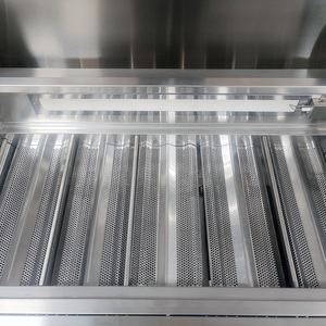 Heavy-Duty được xây dựng trong 2B 3B 4B 5B SS SUS304 LED ánh sáng thép không gỉ ngoài trời sân sau LPG ng gas BBQ nướng lò với trolly giỏ hàng - Product Image 3