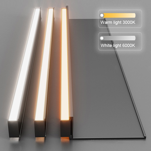 Étagères murales modernes en métal robuste avec éclairage LED pour présentoir à whisky, salon de manucure, salon, décoration de salon, étagères murales pour livres - Product Image 4