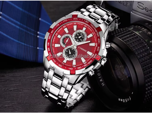 Montres CURREN 8023 pour hommes, montre analogique en acier inoxydable, étanche, lumineuse, de luxe, montres originales pour homme, Relogio Masculino - Product Image 6