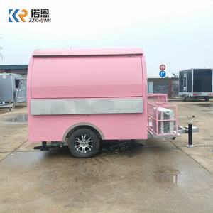 低价食品拖车出售 移动咖啡拖车 迷你小吃车 活动用定制咖啡车 制造商 - Product Image 5