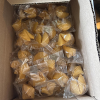 Biscuits porte-bonheur personnalisés, produit en promotion, bonbons pour fêtes, dîners, fournitures pour le Nouvel An chinois, collations du Nouvel An chinois