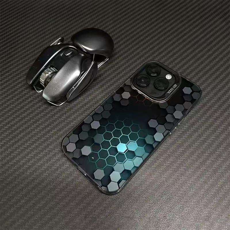 Couleur argent coquille-noir-petit nid d'abeille asd123