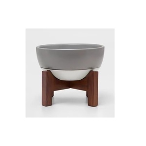 Unique Design Wooden Stand Ceramic Flower <b>Pot</b> With Metal Base For Indoor And Outdoor Spaces Available At Best Market Price - Product Image 4