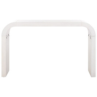 Table Console d'entrée nordique européenne meubles couloir en bois massif rétro salon étroit moderne blanc ferme