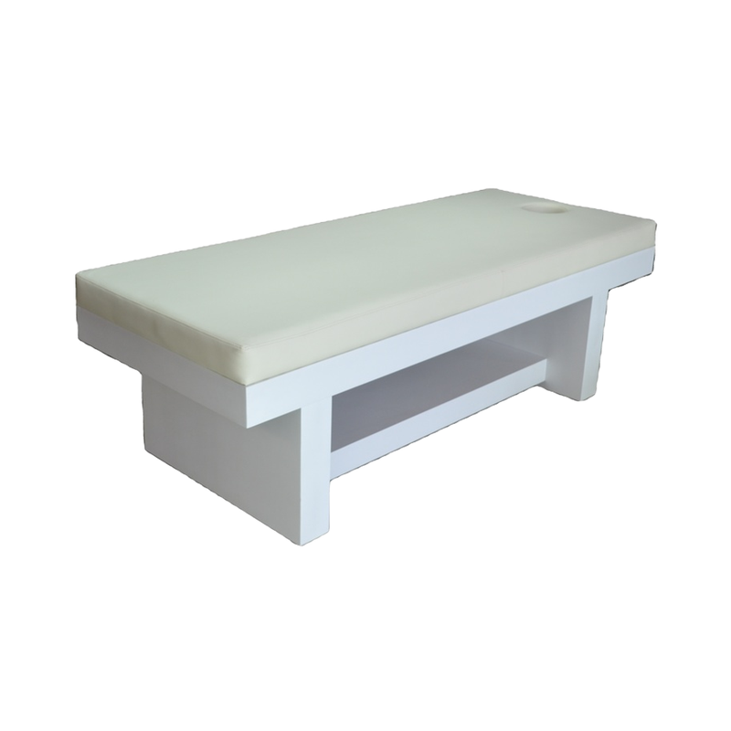 White Electric Portable Massage Bed for