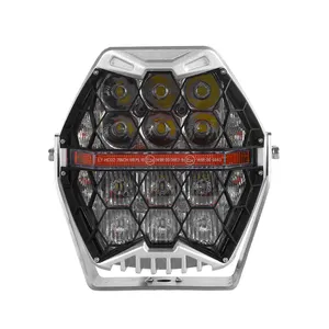 Haute luminosité 6000LM 7 pouces lampe de travail ronde remorque véhicule LED lumière de travail 120W voiture hors route LED lumière de conduite pour camion Jeep