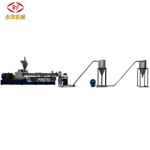 Nuevo PLA/PBAT/PBS/<span class=keywords><strong>PHA</strong></span>/PVA + maíz/yuca/almidón de patata extrusora de doble tornillo máquina de gránulos de plástico máquina biodegradable - Product Image 6