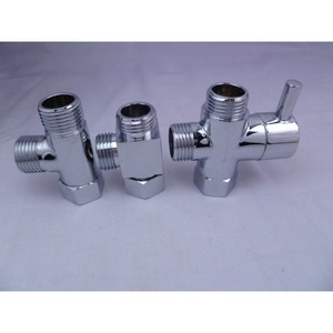 Yongxin Dishwasher T-Joint Copper Fitting 1 Inlet 2 Outlet Water Distributor Connector for Household Use - Product Image 1