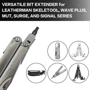Kit de 2 embouts de sécurité avec tournevis <span class=keywords><strong>Triwing</strong></span> - embouts TW3/TW4, embouts de tournevis plats à double extrémité de remplacement, acier S2 - Product Image 5