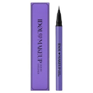 Idol Makeup 0.8ml Eyeliner liquido nero impermeabile colorato penna minerale a prova di acqua chimica per il trucco degli occhi scatola - Product Image 1