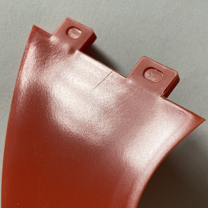 Surf Fins G5 Set <b>Red</b> 2+1 System PP <b>Material</b> For Ocean Waters - Product Image 2