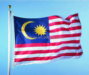 Gahumi Celebración Campaña Mano Onda Banderas <span class=keywords><strong>Coche</strong></span> Banderas Elección Bandera de Malasia personalizada - Product Image 5