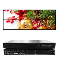 2x3 video wall controller 3x2 LCD USB DVI VGA HDMI splicing TV Muur video wall controller processor splicer
