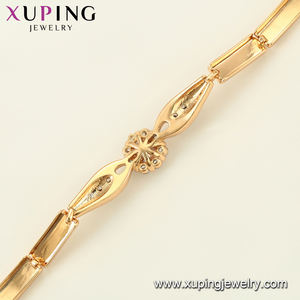 75990 <span class=keywords><strong>Xuping</strong></span> Nouvelle Collection Bracelet Femme avec Boutons de Manchette et Étoile en Zircon Synthétique - Product Image 6