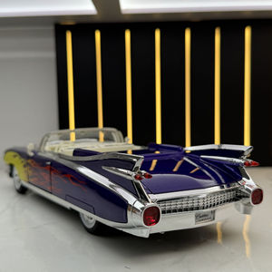 Modelo de Auto <span class=keywords><strong>Cadillac</strong></span> <span class=keywords><strong>Eldorado</strong></span> de Aleación Fundida a Presión, Escala <span class=keywords><strong>1</strong></span>:<span class=keywords><strong>24</strong></span>, con Recubrimiento, Sonido y Luz, Puertas Abatibles, Modelo de Auto Antiguo de Metal, Regalo Artesanal - Product Image 6
