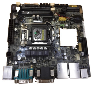 เมนบอร์ดเดสก์ท็อป Mini-ITX ของแท้ของใหม่ EMB-H81A-A10 DDR4หน่วยความจำ16GB RAM LGA <span class=keywords><strong>1151</strong></span>ซ็อกเก็ต INTEL 915 EMB-H81A-A10-MS ชิปเซ็ต - Product Image 1