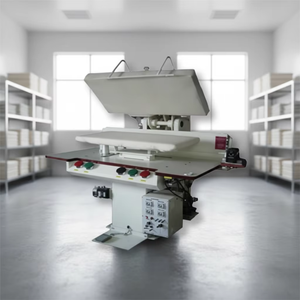 Machine de test de taux de rétrécissement à pression plate entièrement automatique JIS L1096 FZ/T 01076, testeur de taux de rétrécissement par évaporation à plat - Product Image 2