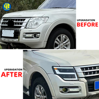 YU GUANG phares LED de haute qualité pour Mitsubishi Pajero 2005-2021 mise à niveau V93 V97 Montero avec phare DRL et accessoires de voiture