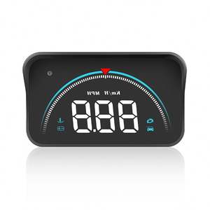 Pantalla de Visualización Frontal para Automóvil M8, Velocímetro Digital, Alarma de Exceso de Velocidad, Accesorios para Automóvil, Plástico, Hecho en China - Product Image 1