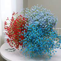 Bunga Gypsophila Buatan Tangan untuk Hari Ibu, Warna Pink, Sentuhan Alami, Baby's Breath, Dekorasi Pernikahan, Hiasan Dinding, Grosir