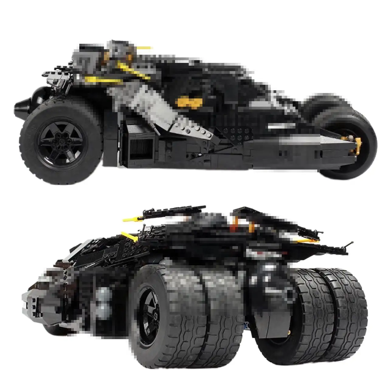 83663 Batmobile per bambini serie di film 2049 pezzi mattoncini giocattolo per bambini 76240 regalo fai da te modello educativo