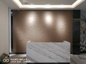 <span class=keywords><strong>Panneau</strong></span> <span class=keywords><strong>mural</strong></span> d'art gaufré en 3D personnalisé de luxe <span class=keywords><strong>pour</strong></span> l'intérieur de la maison Revêtement en PVC <span class=keywords><strong>pour</strong></span> le salon Fond de télévision Chambre à coucher-Imperméable - Product Image 5