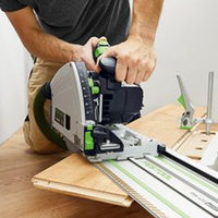 Scie à plongée sur rail FESTOOL TS 60 |   Scie circulaire électrique de précision allemande pour le travail du bois avec système de rail de guidage (Article : 576728)