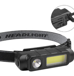USB <b>Rechargeable</b> LED Cap Clip <b>Light</b> Ultra Bright Dual <b>Light</b> COB Headlamp Portable Waterproof <b>Work</b> <b>Light</b> for Camping Fishing Hiki - Product Image 1