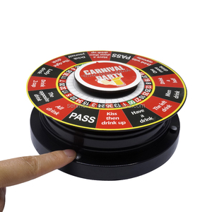 Produits bon marché du marché chinois vente à chaud petit plateau tournant électronique ensemble <span class=keywords><strong>de</strong></span> <span class=keywords><strong>jeu</strong></span> en plastique pour boire et <span class=keywords><strong>jeu</strong></span> <span class=keywords><strong>de</strong></span> société - Product Image 4