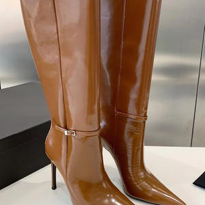 Botas de mujer chaussures pour femmes à la mode <span class=keywords><strong>2023</strong></span> chaussures pour femmes talons hauts talons design bottes au-dessus du genou pour femmes talons hauts minces - Product Image 4