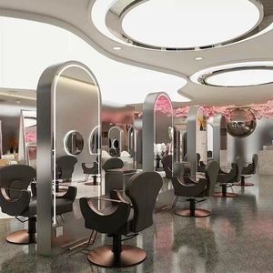 <span class=keywords><strong>2021</strong></span> Barbero estación espejo nuevo doble cara peluquería Barbero espejo estación estilo peluquería ESPEJO - Product Image 1