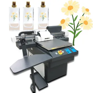 Single Pass Digital 6090 UV Printer Ink A4 Hybrid 3.2M Flatbed Dtf 2 In 1 For Stickers 4050 Printer